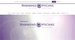 Desktop Screenshot of hammondopticians.co.uk